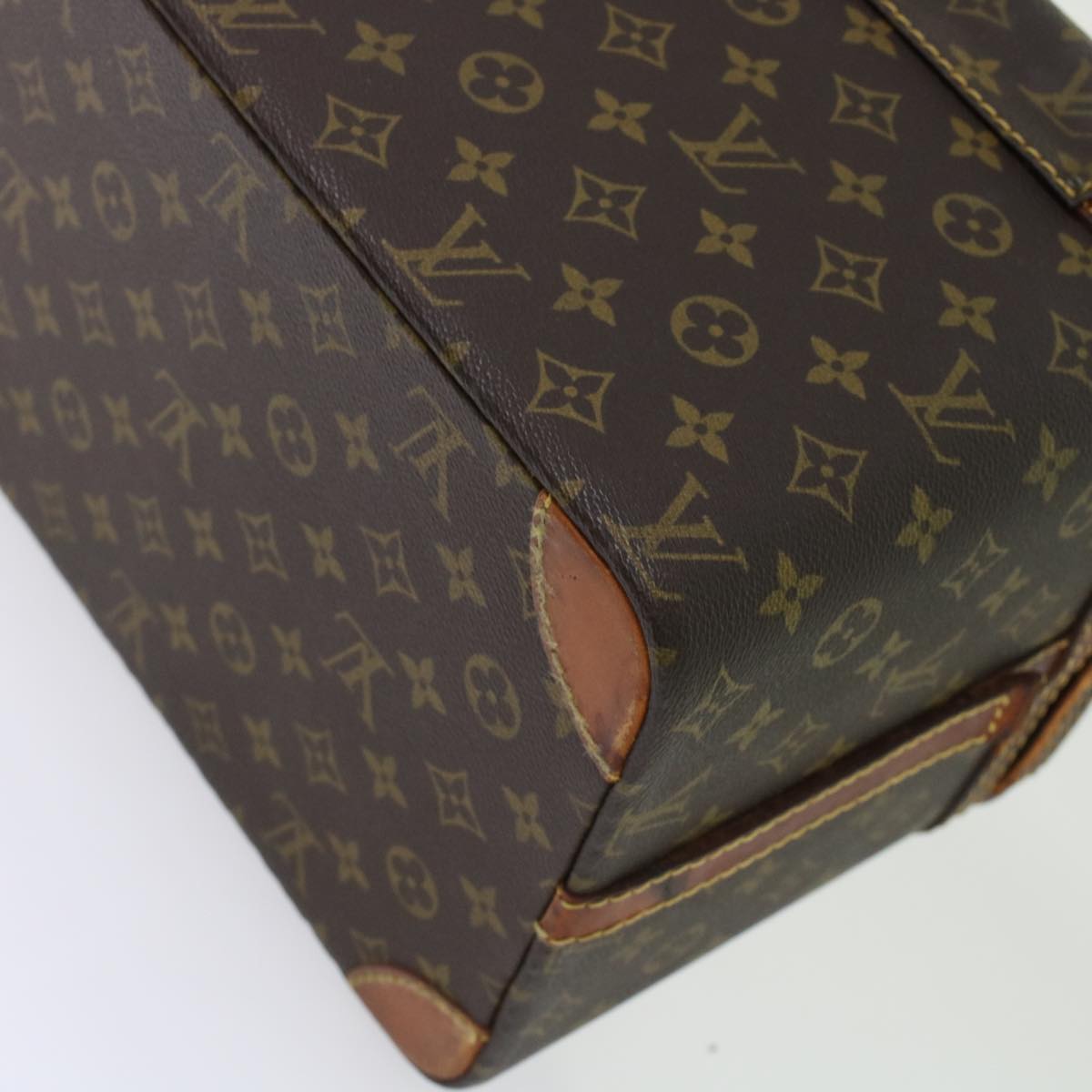 LOUIS VUITTON Monogram Train Case Jewelry Box M23820 LV Auth 48297