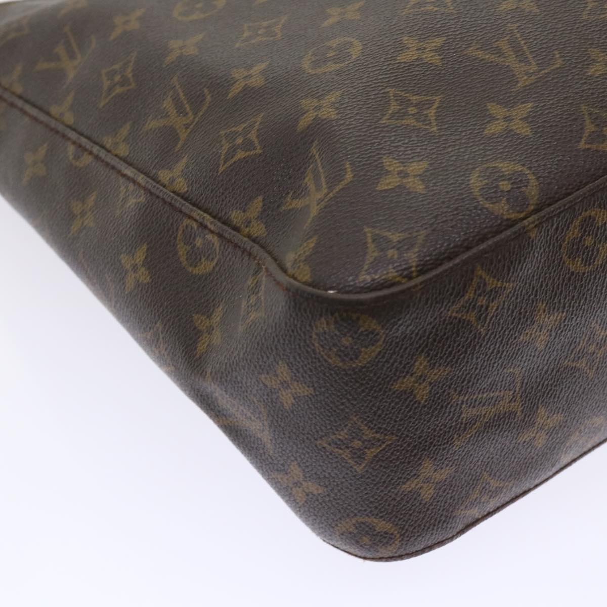 LOUIS VUITTON Monogram Looping GM Shoulder Bag M51145 LV Auth 48300