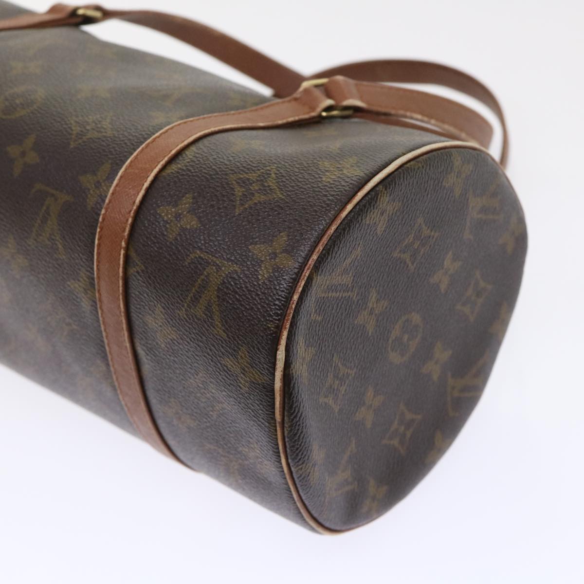 LOUIS VUITTON Monogram Papillon 30 Old Model Hand Bag Vintage M51365 Auth 48302