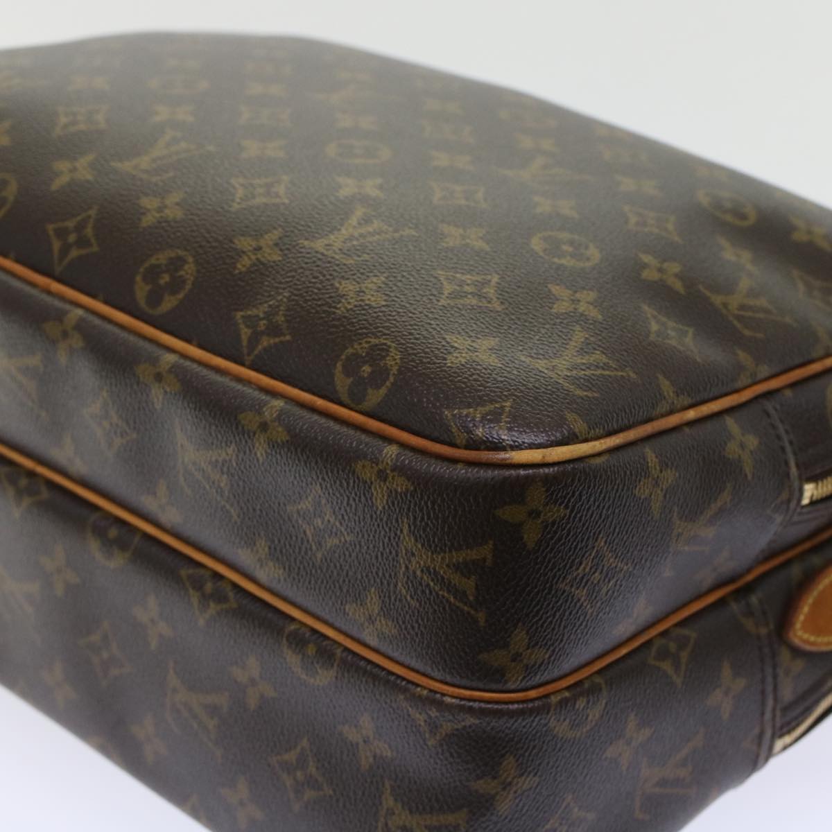 LOUIS VUITTON Monogram Reporter GM Shoulder Bag M45252 LV Auth 48420