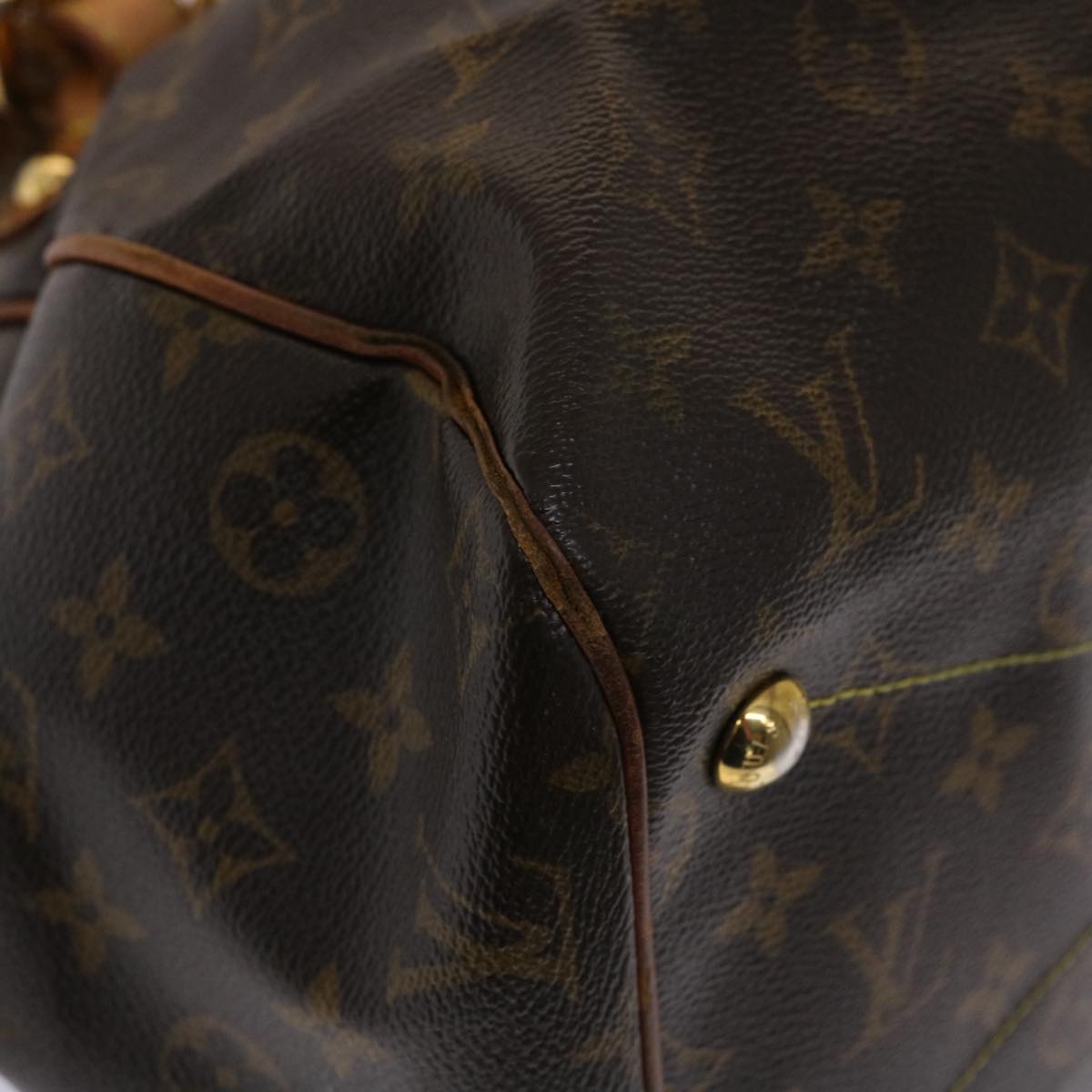 LOUIS VUITTON Monogram Tivoli GM Shoulder Bag M40144 LV Auth 48422