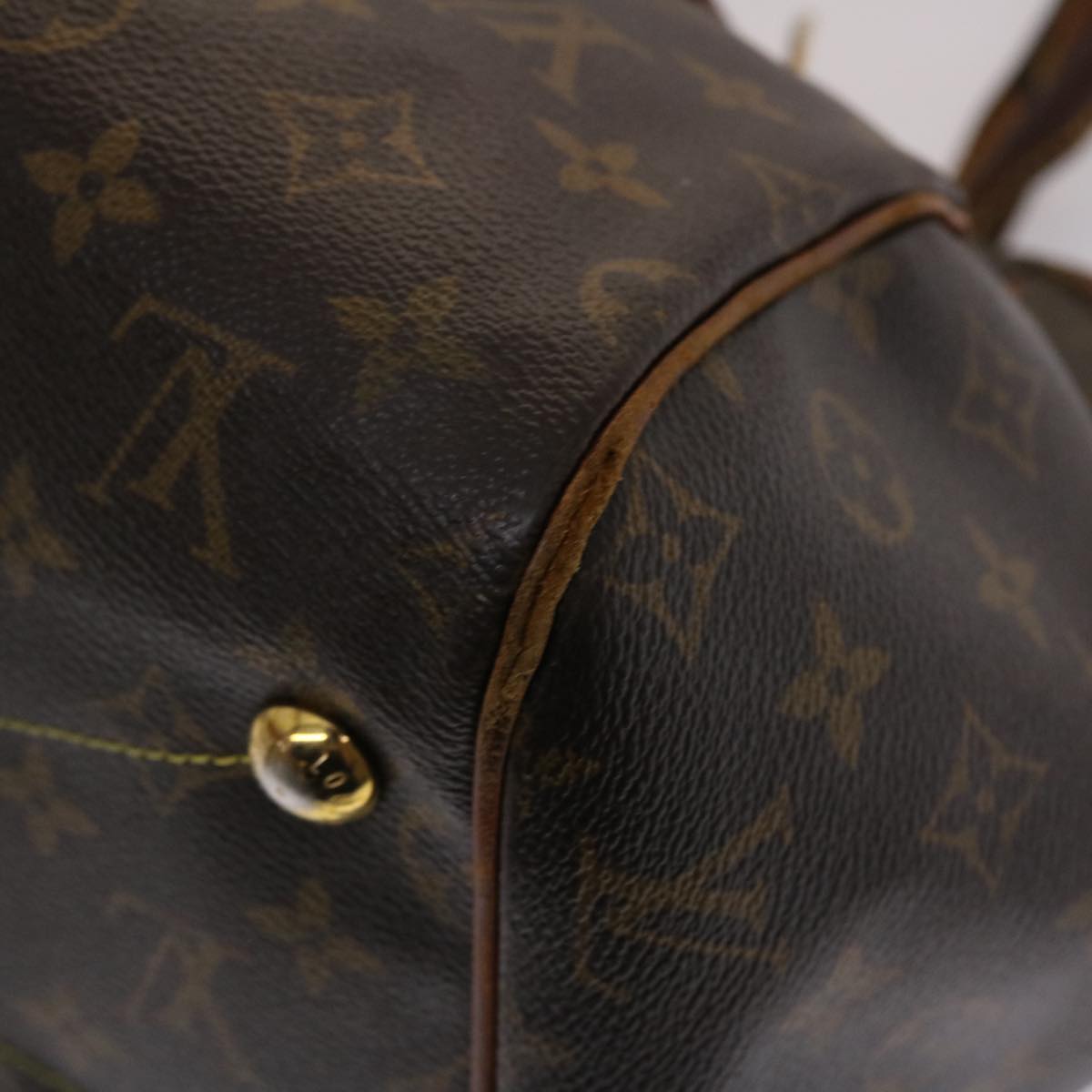 LOUIS VUITTON Monogram Tivoli GM Shoulder Bag M40144 LV Auth 48422