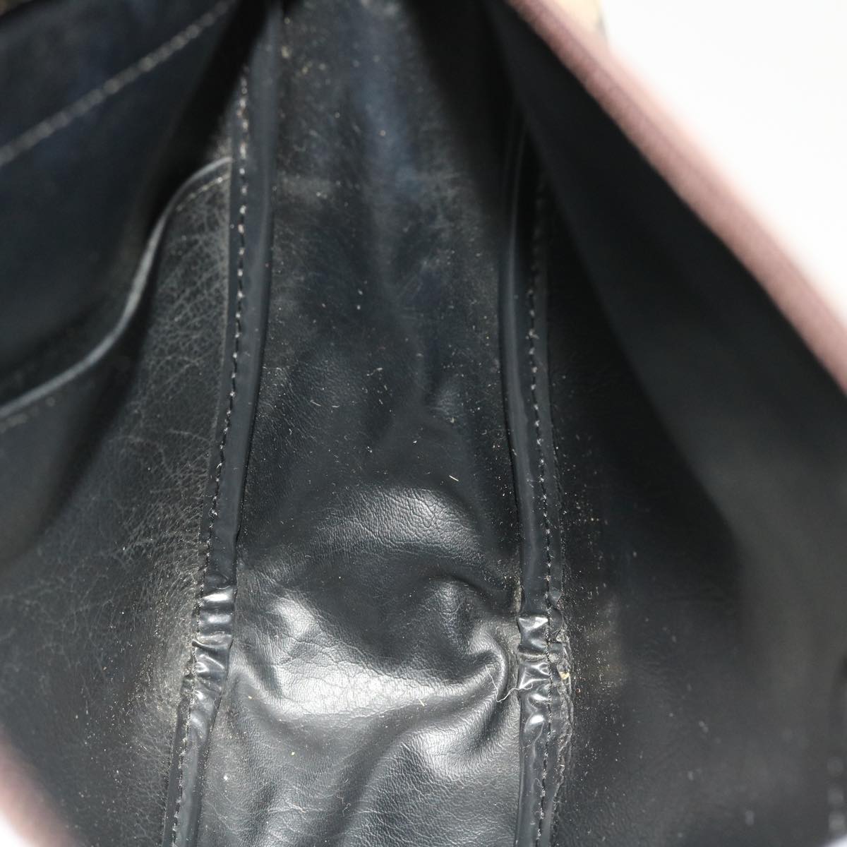 Burberrys Nova Check Shoulder Bag Nylon Beige Auth 48462