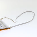 LOUIS VUITTON Monogram White Flat Mensenger Shoulder Bag Bron M44640 Auth 48487A-14