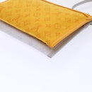 LOUIS VUITTON Monogram White Flat Mensenger Shoulder Bag Bron M44640 Auth 48487A-17