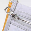 LOUIS VUITTON Monogram White Flat Mensenger Shoulder Bag Bron M44640 Auth 48487SAM-20