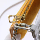 LOUIS VUITTON Monogram White Flat Mensenger Shoulder Bag Bron M44640 Auth 48487A-24