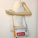 LOUIS VUITTON Monogram White Flat Mensenger Shoulder Bag Bron M44640 Auth 48487A-29