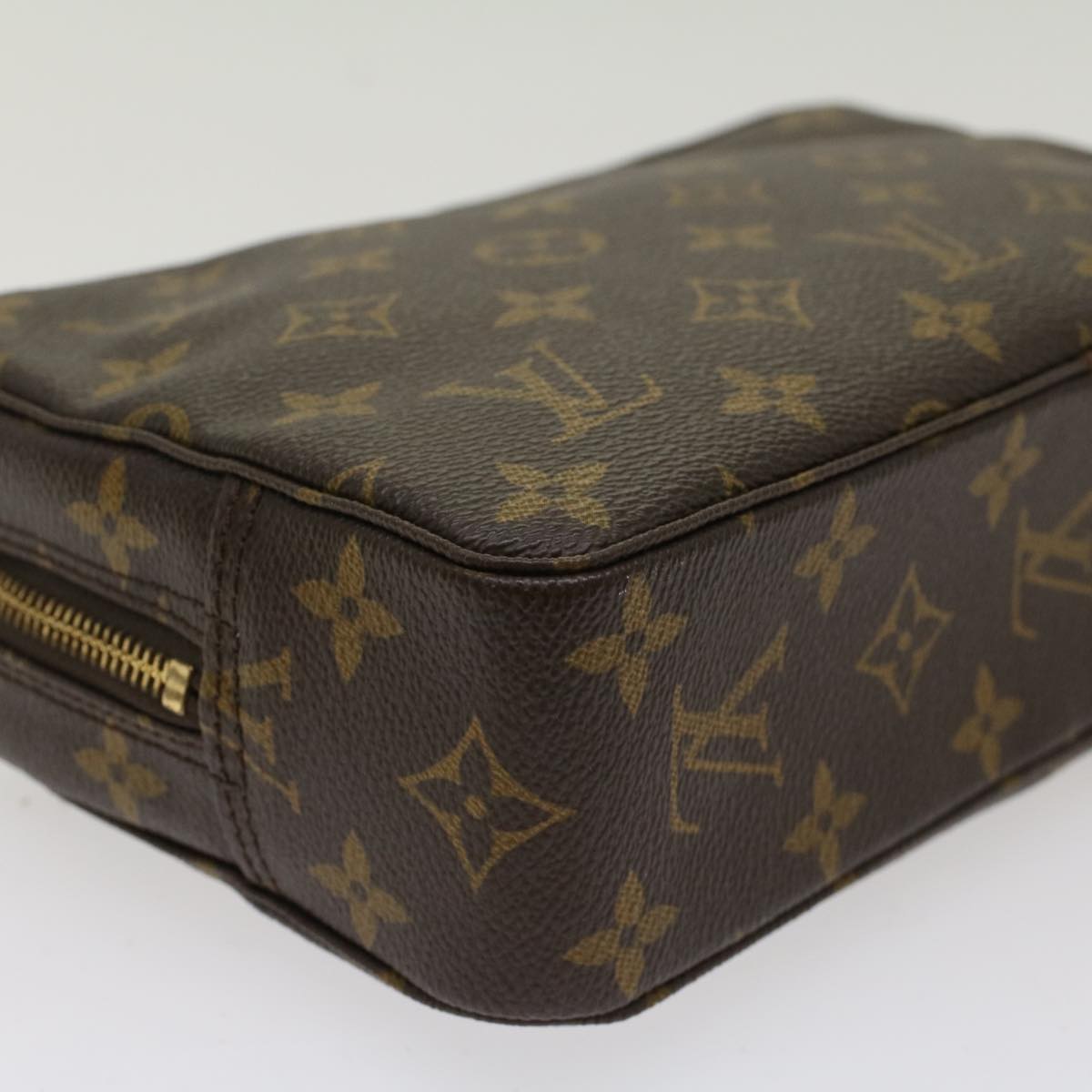 LOUIS VUITTON Monogram Trousse Toilette 23 Clutch Bag M47524 LV Auth 48493