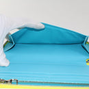 LOUIS VUITTON Playground Zippy Wallet Vertical Wallet Yellow M82005 Auth 48507SM-10