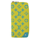 LOUIS VUITTON Playground Zippy Wallet Vertical Wallet Yellow M82005 Auth 48507SM-13