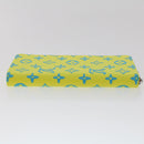 LOUIS VUITTON Playground Zippy Wallet Vertical Wallet Yellow M82005 Auth 48507SM-3