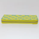 LOUIS VUITTON Playground Zippy Wallet Vertical Wallet Yellow M82005 Auth 48507SM-4