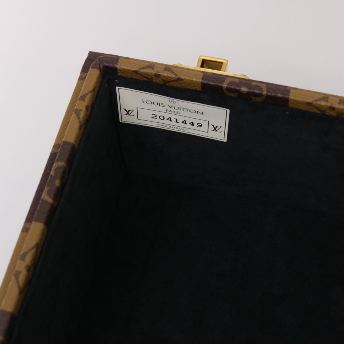 LOUIS VUITTON Monogram Stripe Cotteville 40 Trunk HUMAN MADE M20464 Auth 48522A