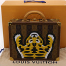 LOUIS VUITTON Monogram Stripe Cotteville 40 Trunk HUMAN MADE M20464 Auth 48522S-112