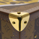 LOUIS VUITTON Monogram Stripe Cotteville 40 Trunk HUMAN MADE M20464 Auth 48522S-15