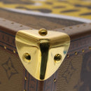 LOUIS VUITTON Monogram Stripe Cotteville 40 Trunk HUMAN MADE M20464 Auth 48522S-16