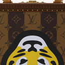 LOUIS VUITTON Monogram Stripe Cotteville 40 Trunk HUMAN MADE M20464 Auth 48522S-22