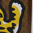 LOUIS VUITTON Monogram Stripe Cotteville 40 Trunk HUMAN MADE M20464 Auth 48522S-26