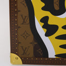 LOUIS VUITTON Monogram Stripe Cotteville 40 Trunk HUMAN MADE M20464 Auth 48522S-27