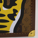 LOUIS VUITTON Monogram Stripe Cotteville 40 Trunk HUMAN MADE M20464 Auth 48522S-29