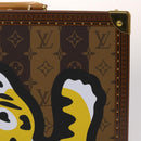 LOUIS VUITTON Monogram Stripe Cotteville 40 Trunk HUMAN MADE M20464 Auth 48522S-32