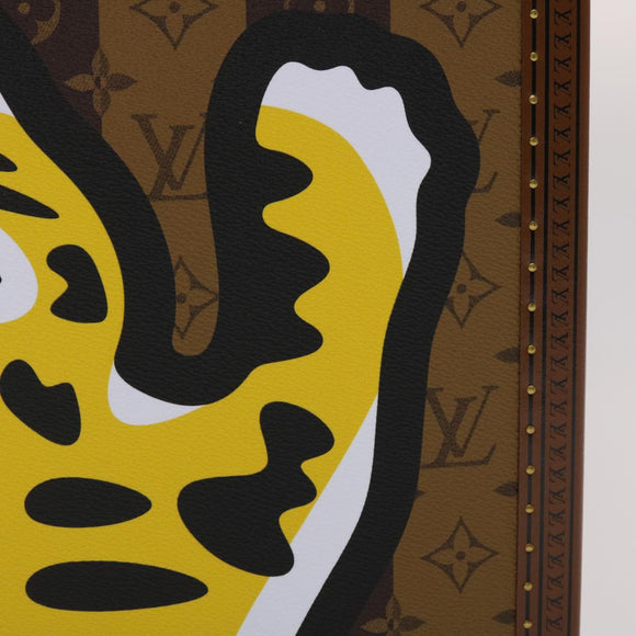 LOUIS VUITTON Monogram Stripe Cotteville 40 Trunk HUMAN MADE M20464 Auth 48522S