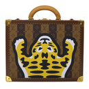 LOUIS VUITTON Monogram Stripe Cotteville 40 Trunk HUMAN MADE M20464 Auth 48522S-2