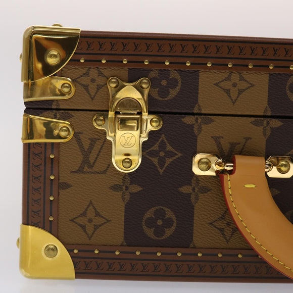 LOUIS VUITTON Monogram Stripe Cotteville 40 Trunk HUMAN MADE M20464 Auth 48522S