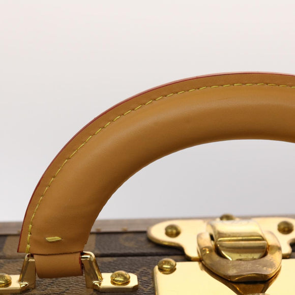 LOUIS VUITTON Monogram Stripe Cotteville 40 Trunk HUMAN MADE M20464 Auth 48522S