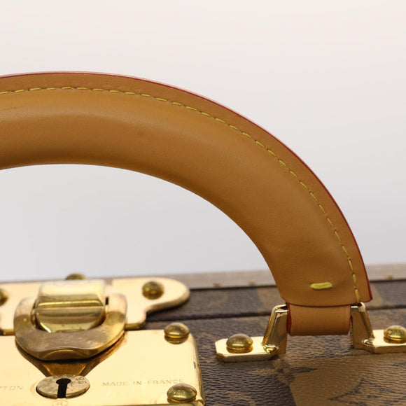 LOUIS VUITTON Monogram Stripe Cotteville 40 Trunk HUMAN MADE M20464 Auth 48522S