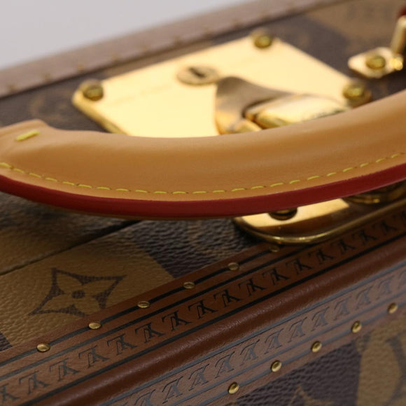 LOUIS VUITTON Monogram Stripe Cotteville 40 Trunk HUMAN MADE M20464 Auth 48522S