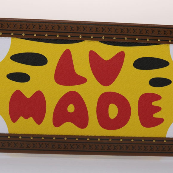 LOUIS VUITTON Monogram Stripe Cotteville 40 Trunk HUMAN MADE M20464 Auth 48522S