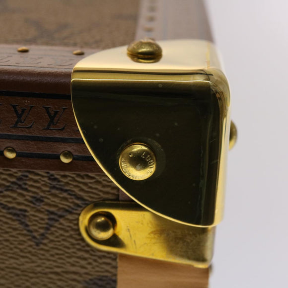 LOUIS VUITTON Monogram Stripe Cotteville 40 Trunk HUMAN MADE M20464 Auth 48522S