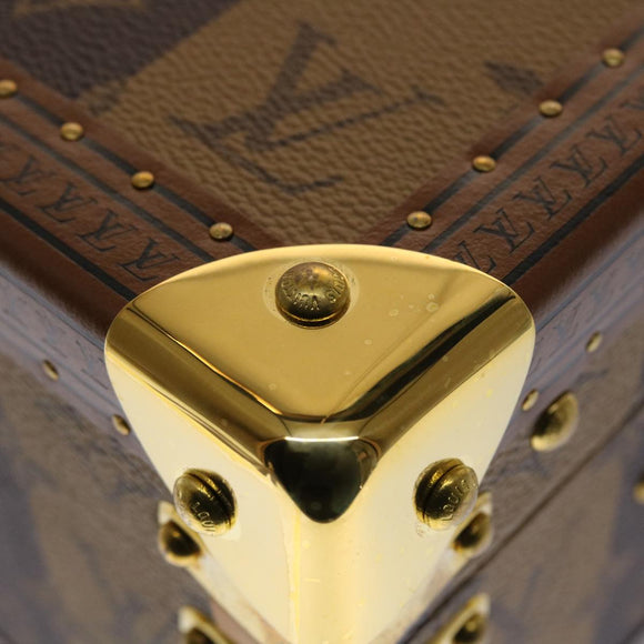 LOUIS VUITTON Monogram Stripe Cotteville 40 Trunk HUMAN MADE M20464 Auth 48522S