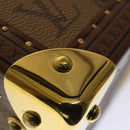 LOUIS VUITTON Monogram Stripe Cotteville 40 Trunk HUMAN MADE M20464 Auth 48522S-62