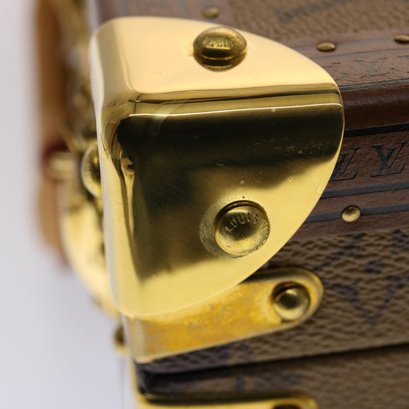 LOUIS VUITTON Monogram Stripe Cotteville 40 Trunk HUMAN MADE M20464 Auth 48522S