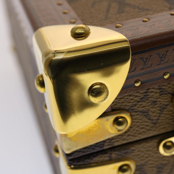 LOUIS VUITTON Monogram Stripe Cotteville 40 Trunk HUMAN MADE M20464 Auth 48522S