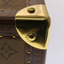 LOUIS VUITTON Monogram Stripe Cotteville 40 Trunk HUMAN MADE M20464 Auth 48522S-69