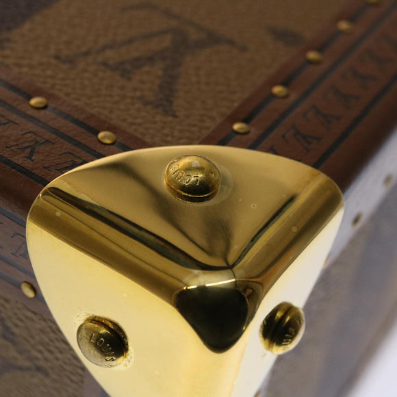 LOUIS VUITTON Monogram Stripe Cotteville 40 Trunk HUMAN MADE M20464 Auth 48522S