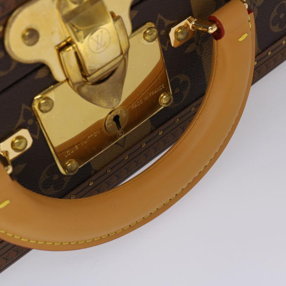 LOUIS VUITTON Monogram Stripe Cotteville 40 Trunk HUMAN MADE M20464 Auth 48522S