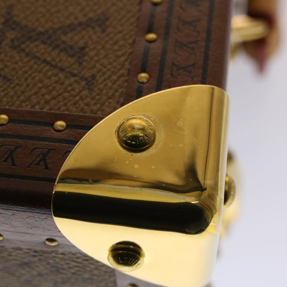 LOUIS VUITTON Monogram Stripe Cotteville 40 Trunk HUMAN MADE M20464 Auth 48522S