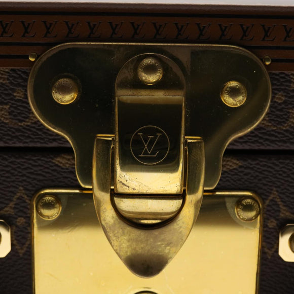 LOUIS VUITTON Monogram Stripe Cotteville 40 Trunk HUMAN MADE M20464 Auth 48522S