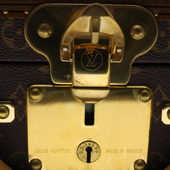 LOUIS VUITTON Monogram Stripe Cotteville 40 Trunk HUMAN MADE M20464 Auth 48522S