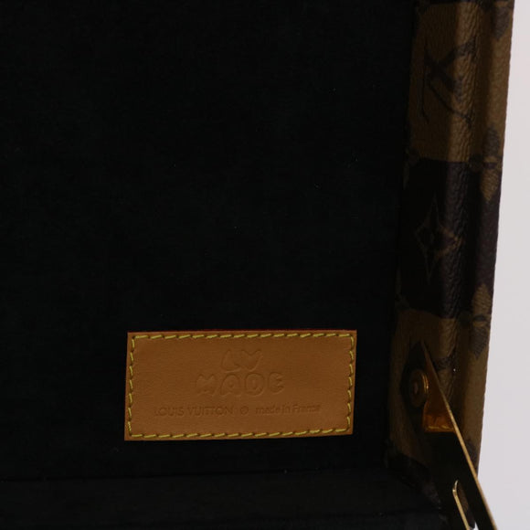 LOUIS VUITTON Monogram Stripe Cotteville 40 Trunk HUMAN MADE M20464 Auth 48522S