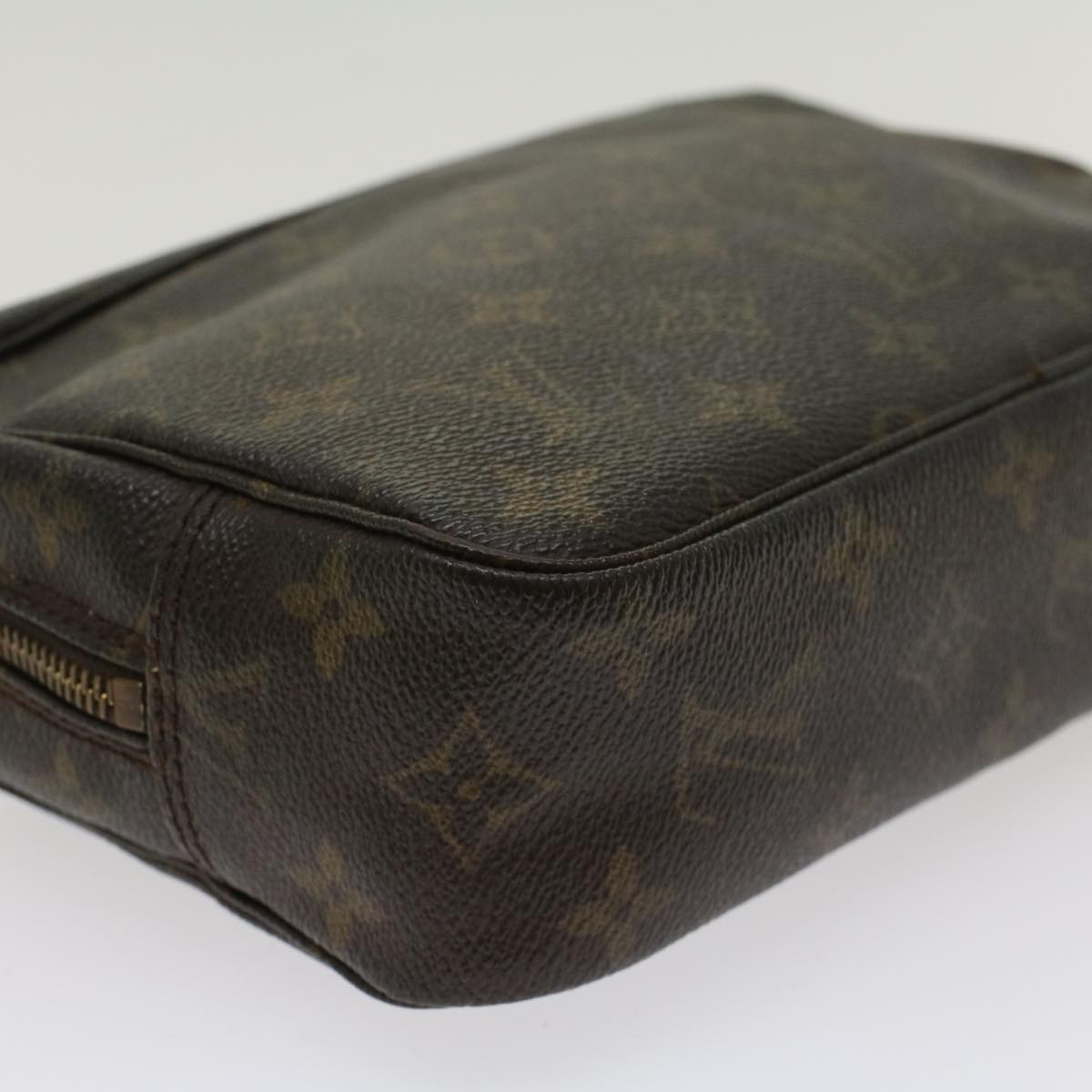 LOUIS VUITTON Monogram Trousse Toilette 23 Clutch Bag M47524 LV Auth 48525