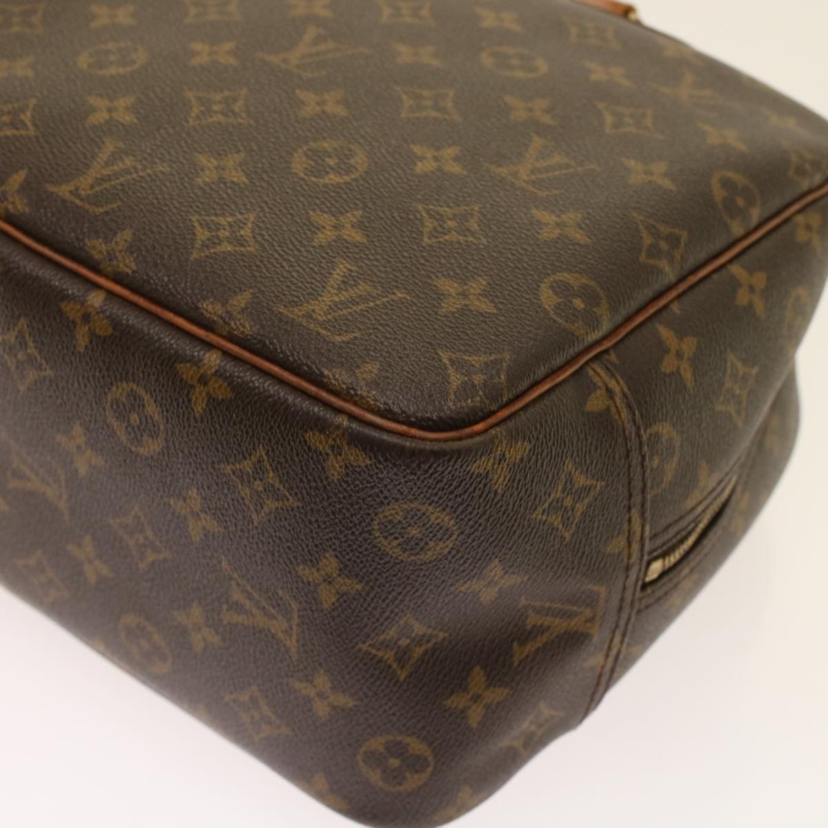 LOUIS VUITTON Monogram Deauville Hand Bag M47270 LV Auth 48553