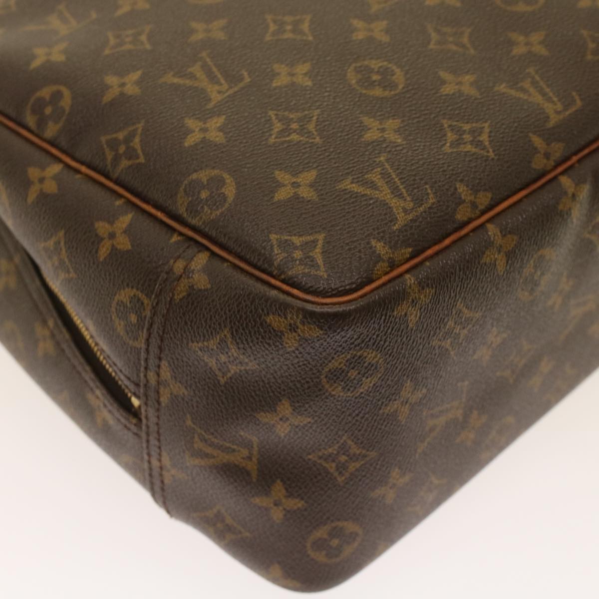 LOUIS VUITTON Monogram Deauville Hand Bag M47270 LV Auth 48553