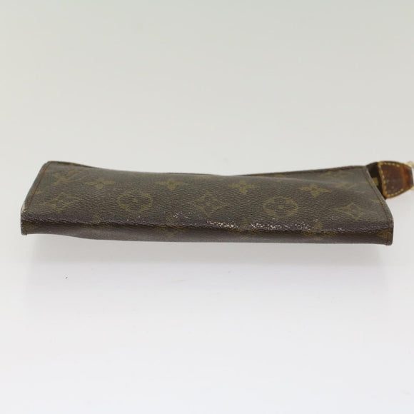 LOUIS VUITTON Monogram Bucket GM Etui Zubehörtasche LV Auth 48560