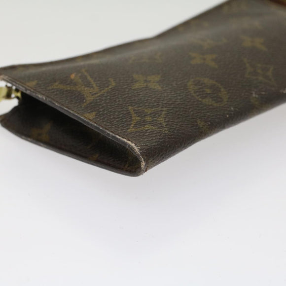 LOUIS VUITTON Monogram Bucket GM Etui Zubehörtasche LV Auth 48560